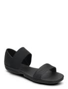 Right Nina Flate Sandaler Black Camper