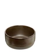 Raw Metallic Brown - Skål 1 Stk D13,5 X H6 Cm Home Tableware Bowls Bre...