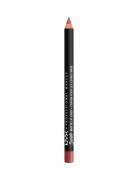 Suede Matte Lip Liner Lipliner Sminke Red NYX Professional Makeup