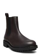 Chelsea Boot Støvletter Chelsea Boot Brown Calvin Klein