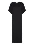 Cmmoda-Dress Knelang Kjole Black Copenhagen Muse