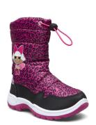 Girls Snowboots Vinterstøvletter Pull On Multi/patterned L.O.L