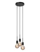 Paco |3- Pendant Home Lighting Lamps Ceiling Lamps Pendant Lamps Black...