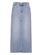 A 99 Low Maxi Skirt Sylvie Langt Skjørt Blue ABRAND