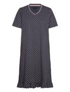 Nightwear Nattkjole Navy Brandtex