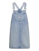 Pinafore Dress Bh6110 Kort Kjole Blue Tommy Jeans