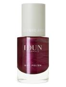 Nail Polish Obsidian Neglelakk Sminke Purple IDUN Minerals