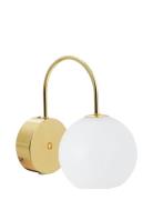 Franca | Væglampe Home Lighting Lamps Wall Lamps Gold Nordlux