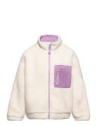 Nkfnanoa Teddy Jacket Outerwear Fleece Outerwear Fleece Jackets Cream ...