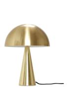 Mush Bordlampe Home Lighting Lamps Table Lamps Gold Hübsch