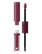 Shine Loud Pro Pigment Lip Shine Lipgloss Sminke Purple NYX Profession...