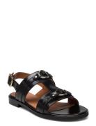 Sandals Flate Sandaler Black Billi Bi