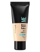 Maybelline New York Fit Me Matte + Poreless Foundation 110 Porcelain F...