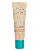 Matte Oil-Control Foundation Spf20 Foundation Sminke LUMENE