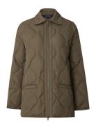 Linn Quilted Jacket Vattert Jakke Green Lexington Clothing