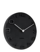 Wall Clock On The Edge Home Decoration Watches Wall Clocks Black KARLS...