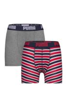 Puma Boys Basic Boxer Printed Strip Night & Underwear Underwear Underp...