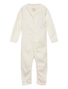 Rib Jersey Full Body Langermet Bodysuit White Copenhagen Colors