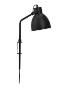 Coast Væglampe Home Lighting Lamps Wall Lamps Black Dyberg Larsen