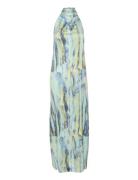 Walerygz P Maxi Dress Maxikjole Festkjole Blue Gestuz