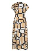 Hecanteiw Dress Maxikjole Festkjole Beige InWear