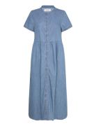 Aliyall Maxi Dress Maxikjole Festkjole Blue Lollys Laundry