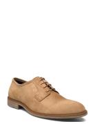 Ben 2.0 Shoes Business Laced Shoes Beige Playboy Footwear