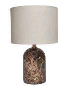 Flair Marble Table Lamp Small Home Lighting Lamps Table Lamps Brown Hu...