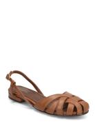 Banie 20 Flate Sandaler Brown Anonymous Copenhagen