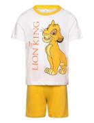 Set Pyjalong Pyjamas Sett Multi/patterned Løvernes Konge