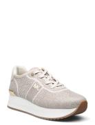 Monique Knit Trainer Lave Sneakers Grey Michael Kors