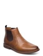 Mens Bregman - Morago Støvletter Chelsea Boot Brown Skechers