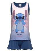 Pyjashort In Box Pyjamas Sett Blue Lilo & Stitch