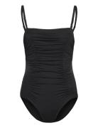 Swimsuit Alba Badedrakt Badetøy Black Lindex