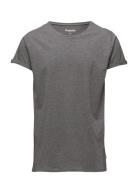 Jimmy Solid Tops T-shirts Short-sleeved Grey Resteröds