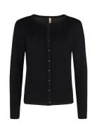 Sc-Dollie Tops Knitwear Cardigans Black Soyaconcept