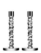 Carat Candlestick Silver 2-Pack Home Decoration Candlesticks & Lantern...