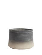 Jar Kanji Low 27 Home Decoration Flower Pots Grey Muubs