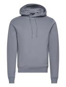 Raven Oth Hoody Tops Sweat-shirts & Hoodies Hoodies Blue AllSaints