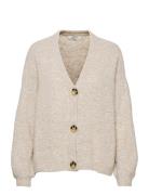 Crmerle Oz Knit Cardigan Tops Knitwear Cardigans Beige Cream