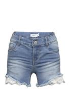 Nkfsalli Slim Dnm Shorts 5372-Ha Noos Bottoms Shorts Blue Name It