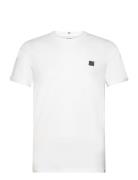 Piece T-Shirt Smu Tops T-shirts Short-sleeved White Les Deux