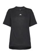 Tr-Es Mat T Sport T-shirts & Tops Short-sleeved Black Adidas Performan...