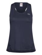 Nora 2.0 Tanktop Sport T-shirts & Tops Sleeveless Navy Kari Traa