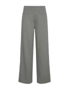 Sc-Siham Bottoms Trousers Wide Leg Grey Soyaconcept