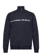 Tracksuit Jacket Tops Sweat-shirts & Hoodies Sweat-shirts Navy BOSS