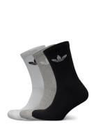 Tr Crew S 3P Sport Socks Regular Socks White Adidas Originals