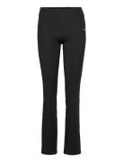 Flare Low Waist Pant Sport Sport Pants Black Casall