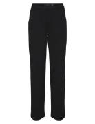 Vmzamira Mw Slim Straight Pant Noos Bottoms Trousers Straight Leg Blac...