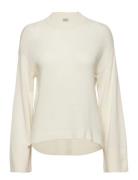 Yasfrido Ls Wide Knit Pullover Noos Tops Knitwear Jumpers Cream YAS